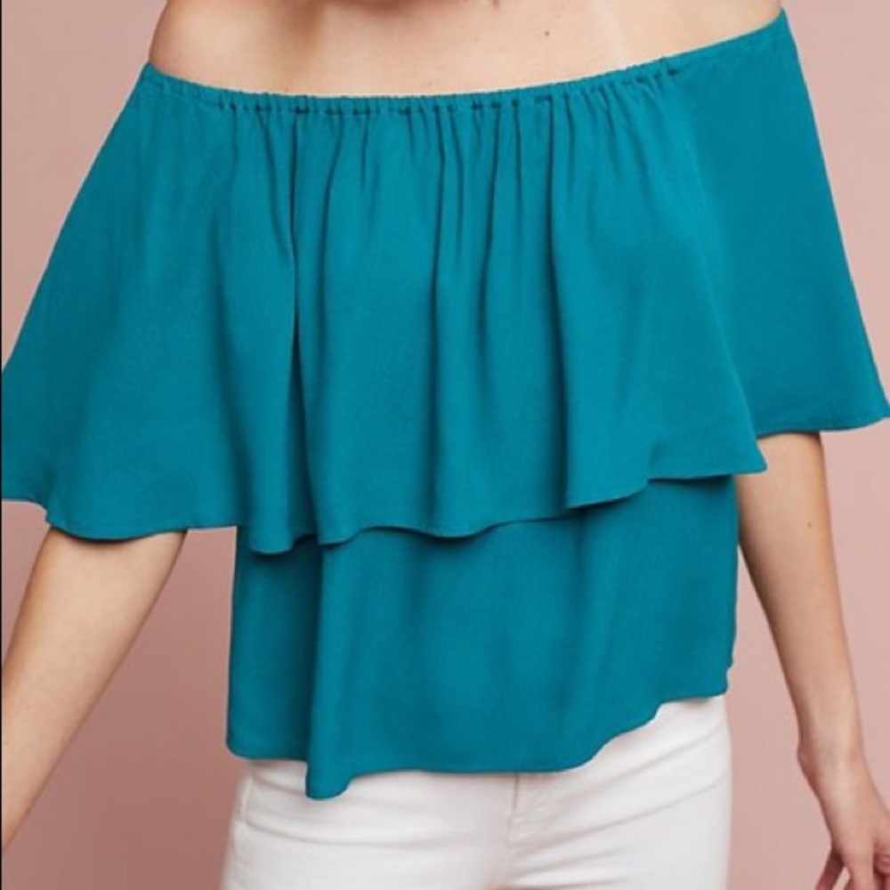 NWT Anthropologie Off the Shoulder Top